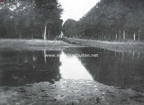 Tusschen de Veluwe en het Sticht. Het Nieuwe Werk, op den achtergrond het kasteel Renswoude