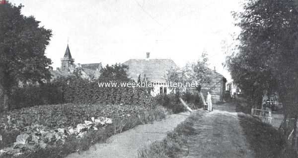 Utrecht, 1921, Lopik, Het dorp Lopik, van het zuidwesten gezien