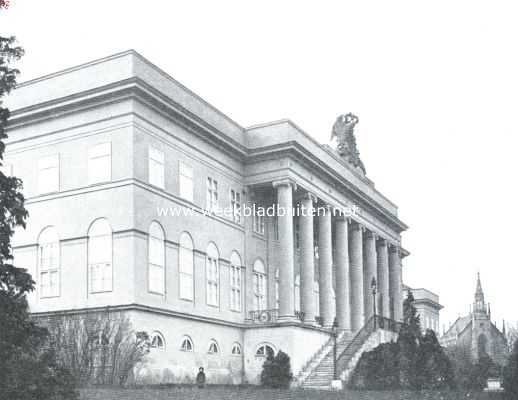 Oostenrijk, 1921, Baden, Het landhuis de Weilburg te Baden in Neder-Oostenrijk