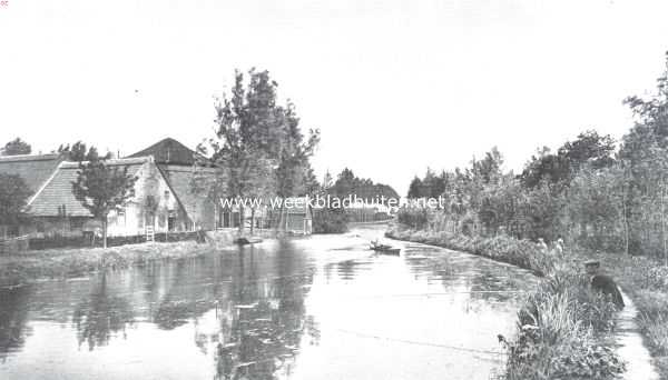 Nederland, 1921, Onbekend, De Lopiker Wetering. 