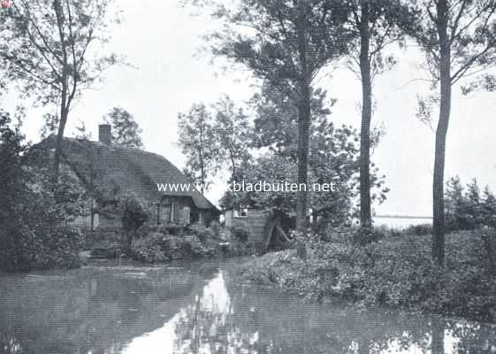 Zuid-Holland, 1921, Nieuwkoop, Oude boerderij te Nieuwkoop