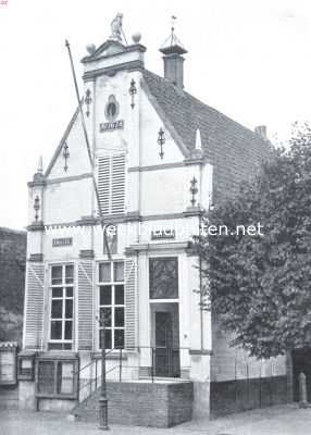 Zuid-Holland, 1921, Nieuwkoop, Het Raadhuis te Nieuwkoop
