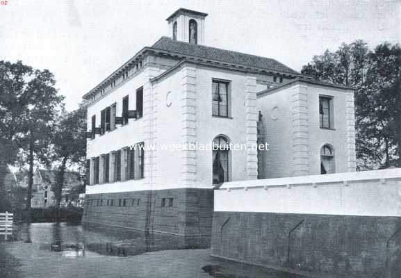 Utrecht, 1921, Breukelen, Het Huis Gunterstein. Van het zuidoosten gezien