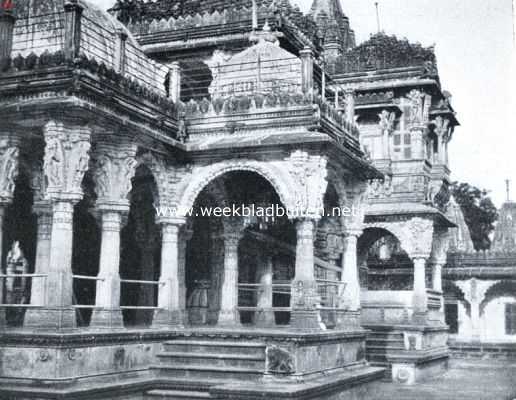 India, 1921, Mumbai, Bombay in plaatjes en praatjes. Hindoe-tempel in Bombay
