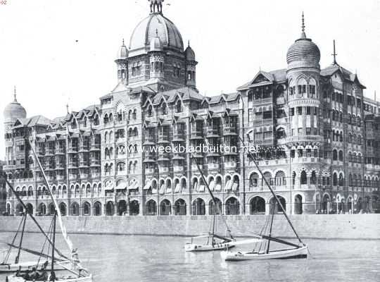 India, 1921, Mumbai, Bombay in plaatjes en praatjes. Het Taj-Mahal te Bombay