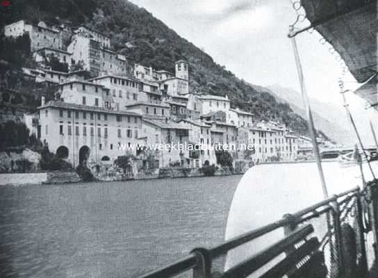 Zwitserland, 1921, Gandria, Gandria aan het Meer van Lugano