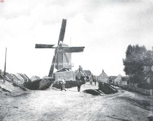 Zeeland, 1921, St. Annaland, De oude standerdmolen te St. Annaland