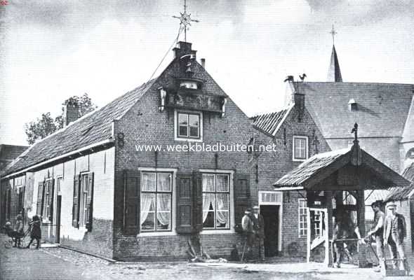 Zeeland, 1921, Oud-Vossemeer, Een vergeten eiland. De oude smidse te Oud-Vosmeer