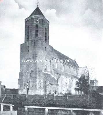 Zeeland, 1921, Poortvliet, Een vergeten eiland. De kerk te Poortvliet