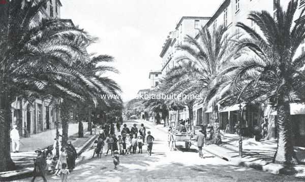 Frankrijk, 1921, Ajaccio, De Avenue du Premier Consul, te Ajaccio