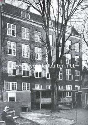 Noord-Holland, 1921, Amsterdam, Het in 1680 achter het huis aan de Heerengracht gebouwde 