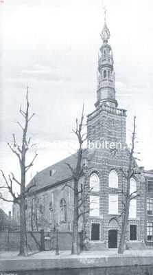 Zuid-Holland, 1921, Leiden, De voormalige Saaihal (Lodewijkskerk) te Leiden