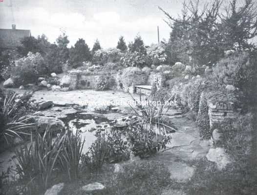 Noord-Holland, 1921, Laren, Het rijkste hoekje van den tuin