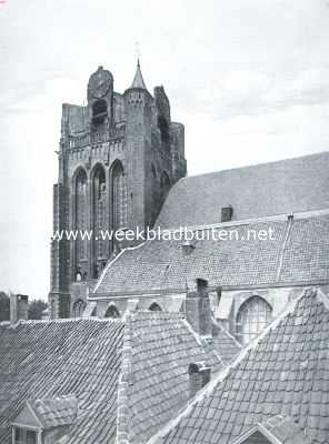 Utrecht, 1921, Wijk bij Duurstede, De kerktoren te Wijk bij Duurstede
