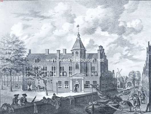 De in 1820 gesloopte St. Joris- of Voetboogdoelen te Leiden in de achttiende eeuw