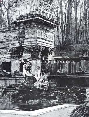 De Romiensche rune in het park van Schnbrunn