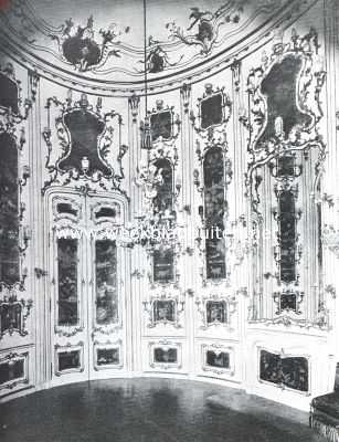 Duitsland, 1921, Schnbrunn, Schnbrunn. De Chineesche kamer