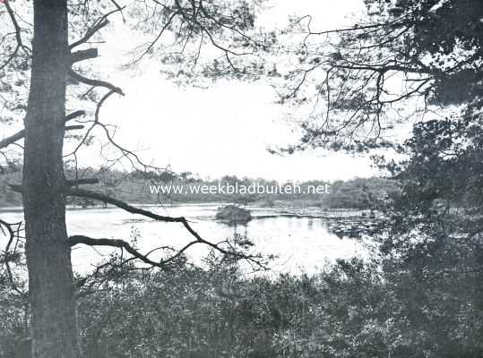 Noord-Brabant, 1921, Sint-Michielsgestel, Het Paulinaven op het landgoed Zegenwerp bij St. Michielsgestel