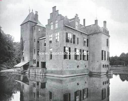 Overijssel, 1921, Olst, Het Huis Hoenlo, achter- en zijgevel