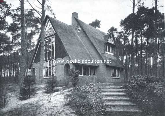 Utrecht, 1921, Bilthoven, Moderne landhuizen. Huize 