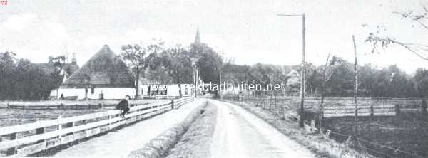 Texel. Bij de hoofdplaats Den Burg