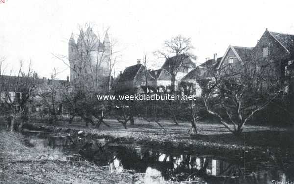 Hattem. Oude wal met gezicht op de Dijkpoort