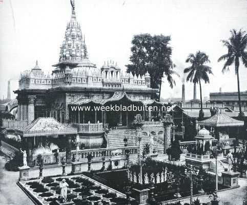 India, 1921, Kolkata, Zjain-tempel te Calcutta