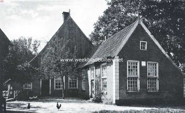 Overijssel, 1921, Onbekend, Een uithoek van Twente. Oude Twentsche boerenhofstede