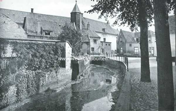 Utrecht, 1921, Amersfoort, De Muurhuizen bij 't Sluisje