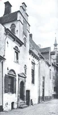 Utrecht, 1921, Amersfoort, Een aardig geveltje aan de Muurhuizen