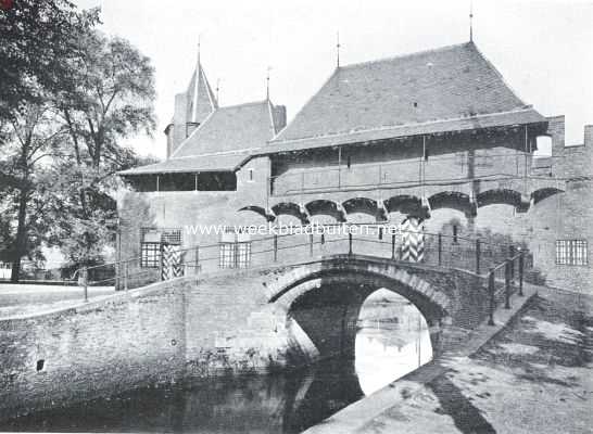 De Koppelpoort. Binnenzijde van de Waterpoort