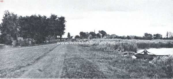 Noord-Holland, 1921, Oosteinde, Het vreedzame landschap bij Oosteinde