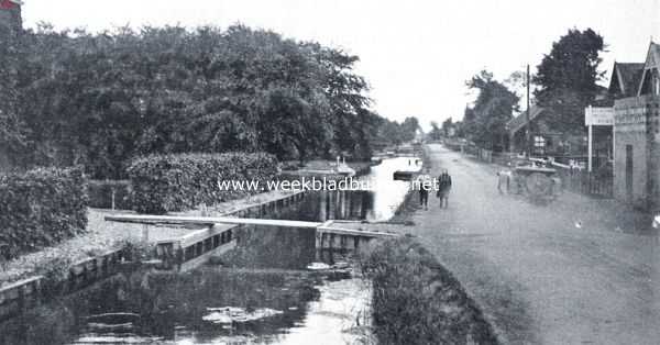 Noord-Holland, 1921, Oosteinde, Vaartje te Oosteinde