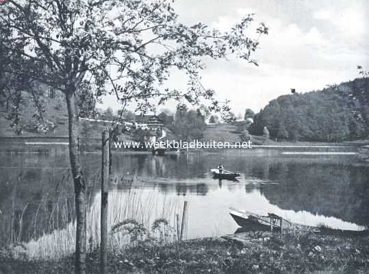 Zwitserland, 1921, Luzern, Aan het Roode Meer nabij Luzern