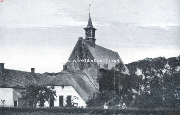 Overijssel, 1922, Windesheim, Het Huis te Windesheim. Het kerkje te Windesheim, eenig overblijfsel van de gebouwen van het vermaarde klooster