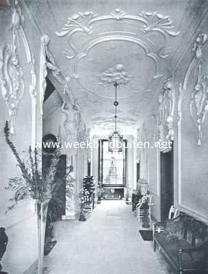 Overijssel, 1922, Windesheim, De benedengang in het huis te Windesheim
