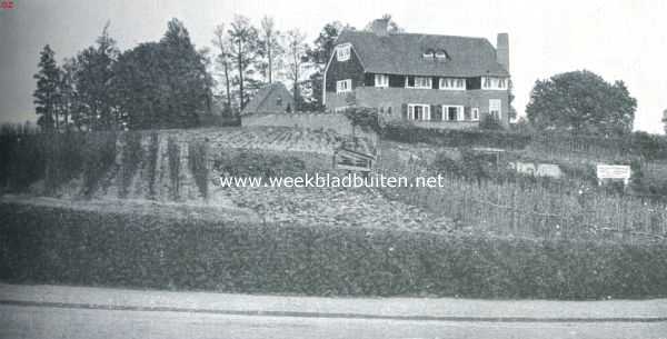 Gelderland, 1922, Arnhem, Gezicht op het landhuis 