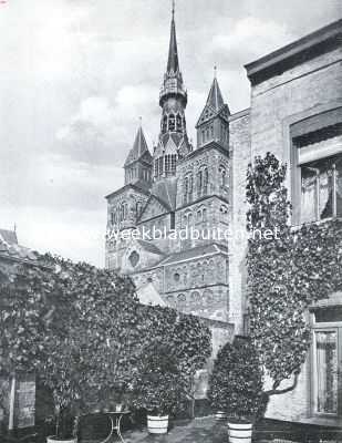 Limburg, 1922, Maastricht, Bij de St. Servatiuskerk