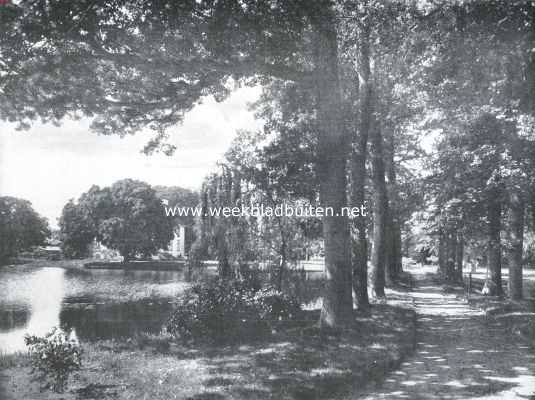 Gelderland, 1922, Hattem, Het park bij het Huis Molecaten