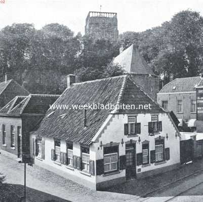 Noord-Brabant, 1922, Vught, Dorpsgezicht te Vught. Op den voorgrond het huisje 