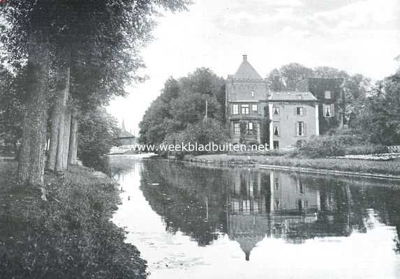 Utrecht, 1922, Cothen, Het kasteel Rhijnestein. Achterzijde