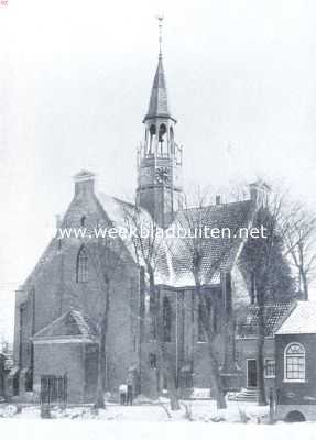 Noord-Holland, 1922, Koog aan de Zaan, De herstelde kerk te Koog aan de Zaan