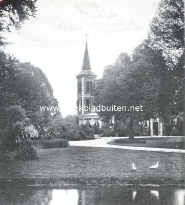 Zuid-Holland, 1922, Wassenaar, Duinrel. Het park bij het huis