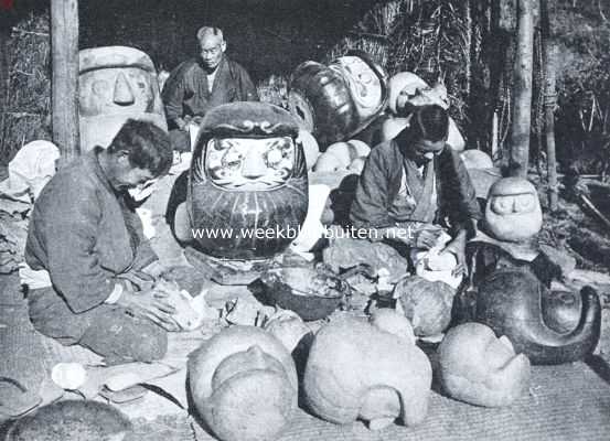 Japan, 1922, Onbekend, Uit Japan. Tabaksdoossnijders