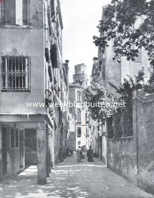 Itali, 1922, Veneti, Een der straatjes in Veneti. De Calle Rampani