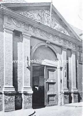 Noord-Holland, 1922, Amsterdam, Poort van de Amiraliteitswerf aan de Kattenburgerstraat te Amsterdam