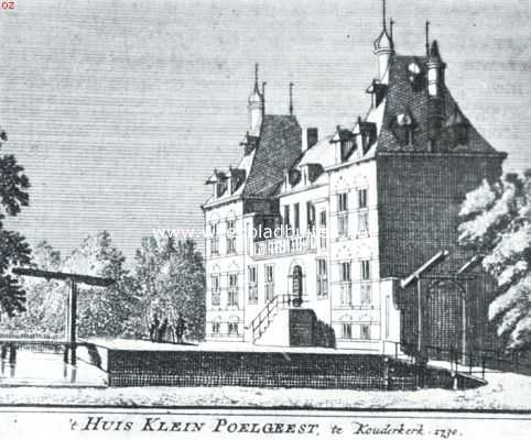 Het Huis Klein-Poelgeest, voorzijde