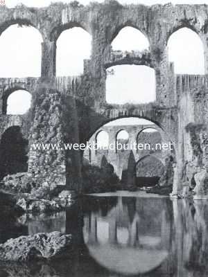 Turkije, 1922, Izmir, Het aquaduct van Alexander bij Smyrna