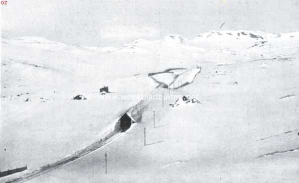 Noorwegen, 1922, Onbekend, De Noorsche hooggebergte-spoorweg. De Bergen-Christiana-lijn in het hooggebergte
