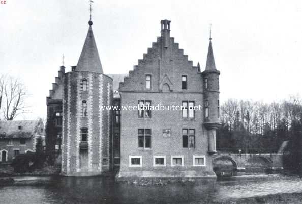 Limburg, 1922, Voerendaal, Het kasteel Terworm. Gezien van het zuidwesten
